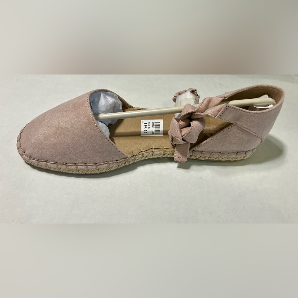 NWT Brash Women's Blush Espadrille Flats-Size 8 - Picture 7 of 10